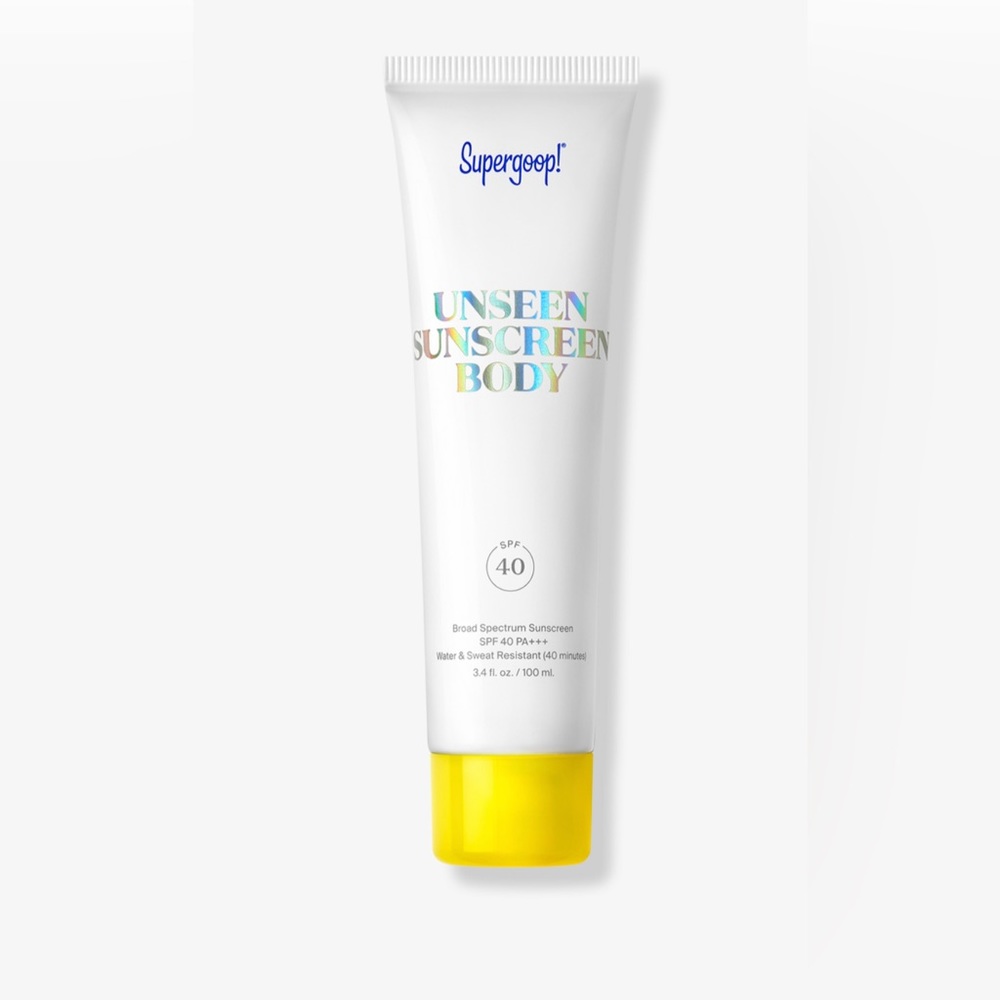 Supergoop glow screen body. SPF 40 new with seal. 3.4oz.